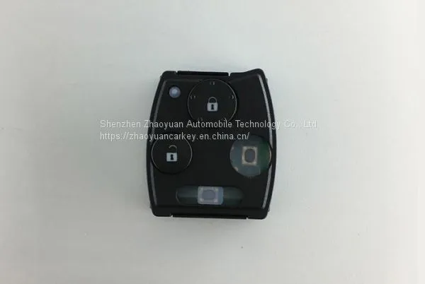 2 Buttons Honda Old Civic Straight Handle Remote Key photo-3