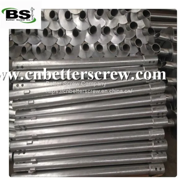 Steel Material Helical Piles for Building Foundation photo-2