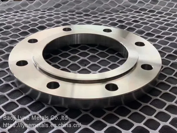 Pure or Alloy Titanium Forged Flange ASTM B16.5 or EN1092-1 photo-4