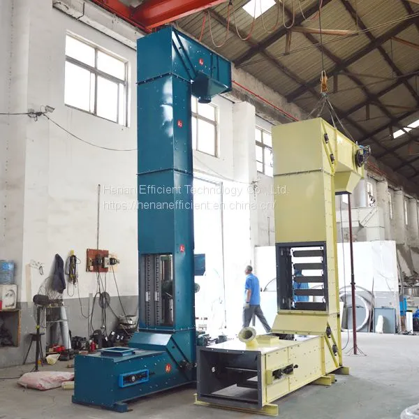 Bucket Conveyor for Snacks Food , Carbon Steel Bucket Elevator Machine photo-4