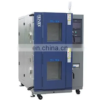 Two Zone / Three Zone Environmental Testing Thermal Shock Test Chamber for Aerospace Parts Testing photo-2