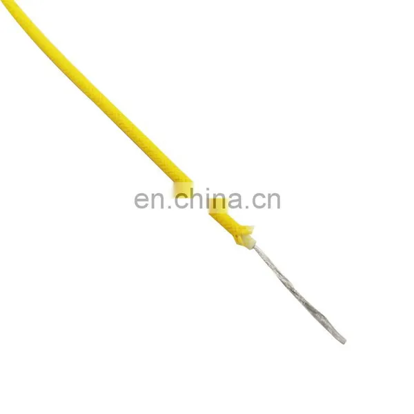 Multiple Specifications Braided Jacket Silicon Insulation High Temperature Cable photo-4
