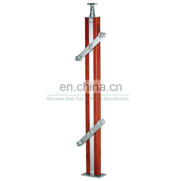 Hot Popular Post Stainless Steel Balustrade Handrails Indoor Stair Railing Wholesale From China photo-3