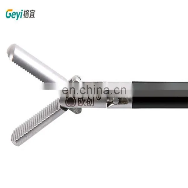 Laparoscopic Bullet Nose Forceps With Handle Surgical Instrument photo-2