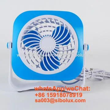 4 Inch USB Rechargeable Fan/ Mini Portable Hand Held Fan photo-3