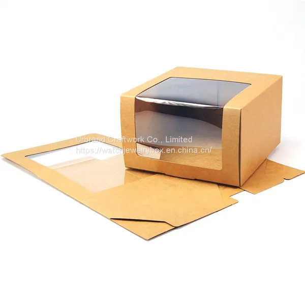 Creative Design Baseball Hat Packaging Box With Clear Window Design. photo-4