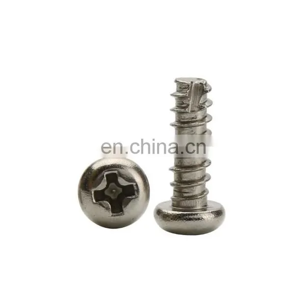 Stainless Steel Plastic PT Screws Self Tapping Thread Forming Cutting Screw photo-2