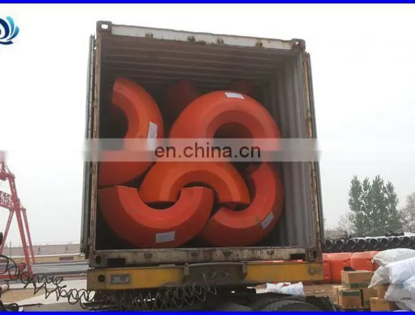 China Manufacture Floater Buoyance 200kg-8180kg MDPE Plastic Pontoon Floaters for Dredging Pipeline photo-5