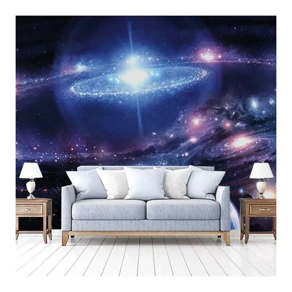 Interior 3D Designs Wall Murals Home Mural Wallpaper Decor Background Wall Drop Ship photo-5