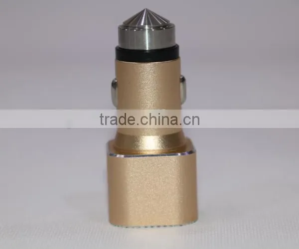 Two Interfaced USB Car Vehicle Charger With PVC Blister Gift Box Mobile Accessories photo-3