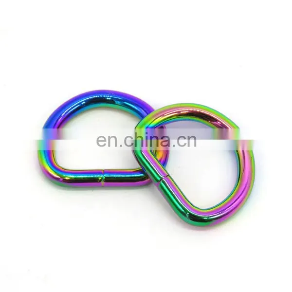 Customized Hardware Metal Square Welded D Ring Shape for Belt Buckle photo-4
