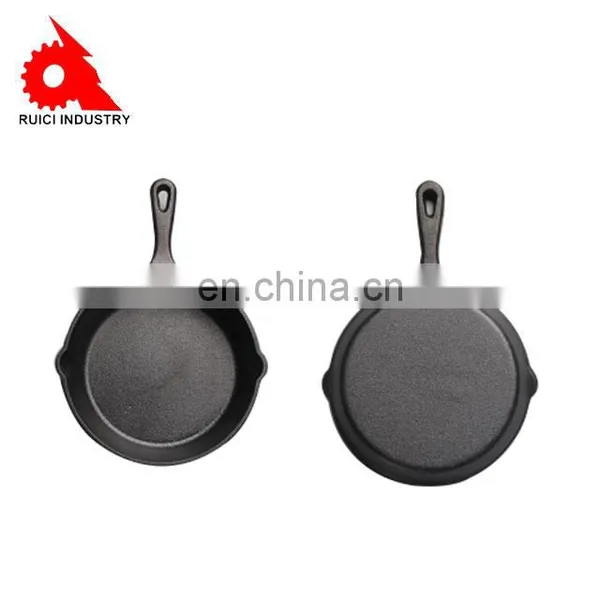 Iron Cast Skillet Set Kitchen Accessories Set Cookware Skillet photo-2