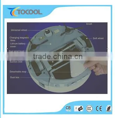 2016 Automatic Charge Robot Vacuum Cleaner Sweep Sunction Mop Floor Cleaning Machine Quality Choice photo-3