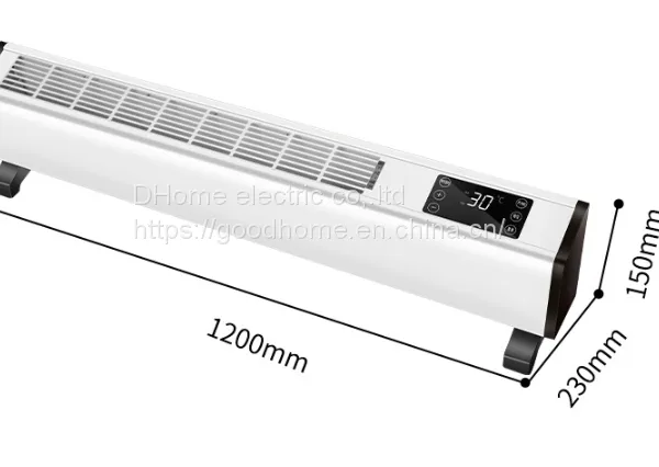 New mobile kickline heater heater electric heating electric heating mobile floor heating convection heater（Wechat:13510231336）