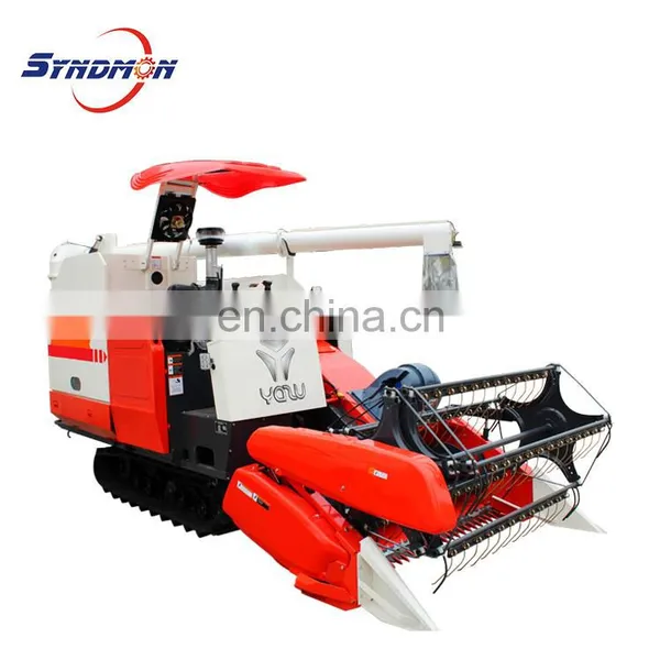 70HP Chinese Brand YAZU Kubota Type Paddy Rice Combine Harvester With Acceptable Price photo-5