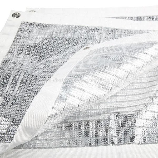 High Quality 5.3M Width Greenhouse Shade Nets With UV Aluminum Sun Shade Mesh photo-4