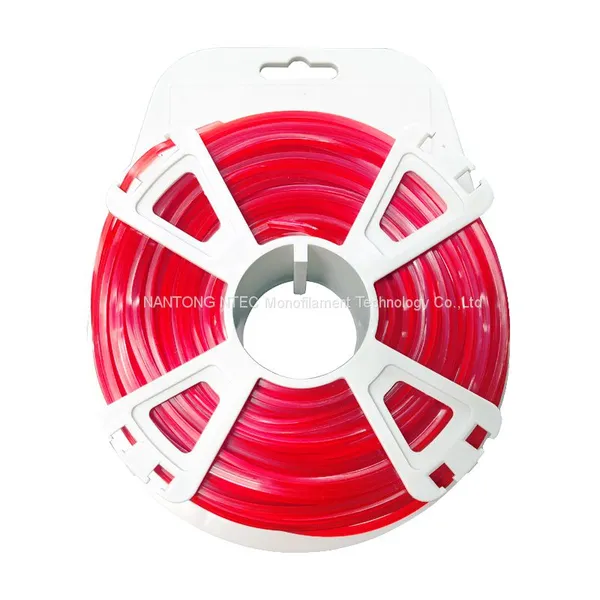 New 1LB Packing String Trimmer Line 2.7mm Red Grass Cutting Line