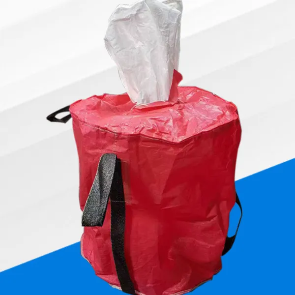 China Firewood Ventilated 1 Ton Mesh PP FIBC Jumbo Big Firewood Net Log Bag for Sale