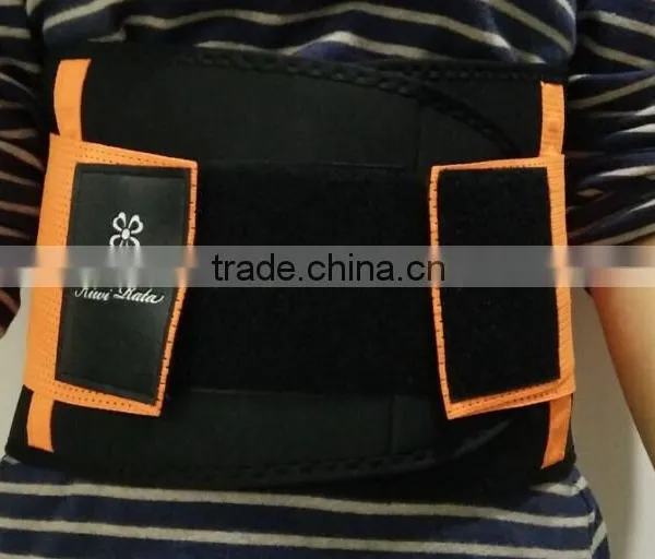 2016 Hot Selling High Elastic Breathable Neoprene Slimming Waist Bandage Support photo-4