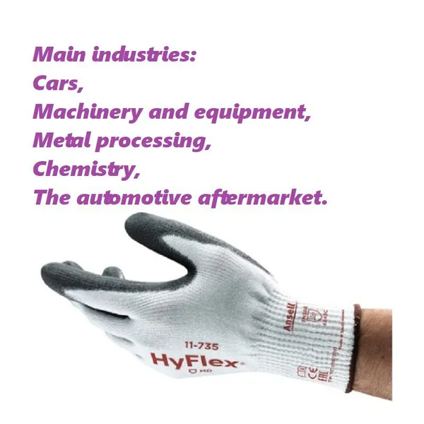 Anti Cutting Anti Slip Anti-static Industrial Gloves photo-2