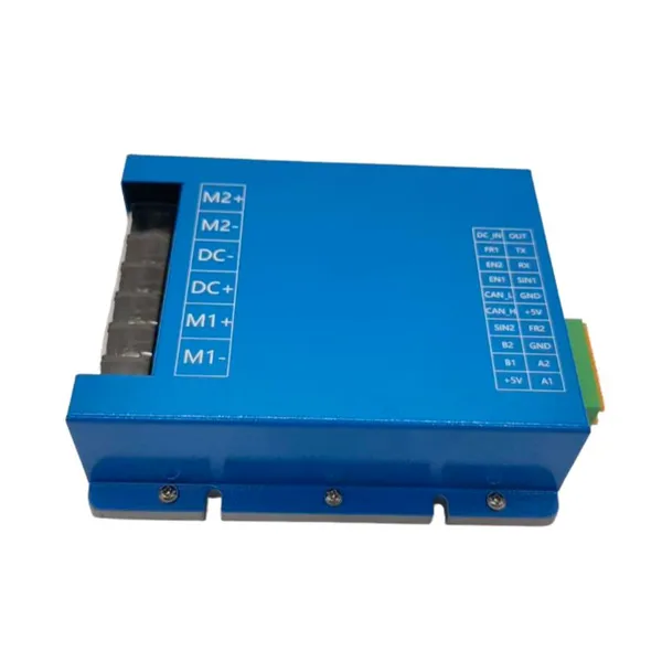 Hot Sale 24V 48V Dual Brushed Dc Motor Controller 0-5V Control Motor Driver