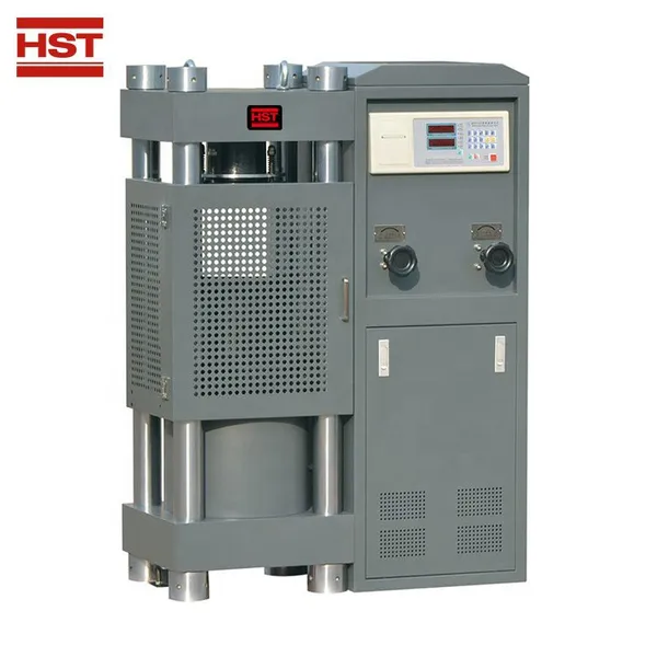 HST Concrete Compressive Strength Test Machine 2000 Kn Concrete Testing photo-2