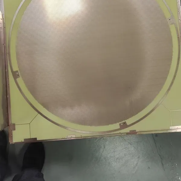 Oversized large copper surface thick gold 20U PCB,Large sized drone circuit board PCB
