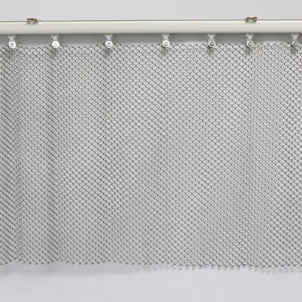 6x1.2 Decorative Metal Curtain Coil Drapery Wire Mesh Soft Curtain photo-4