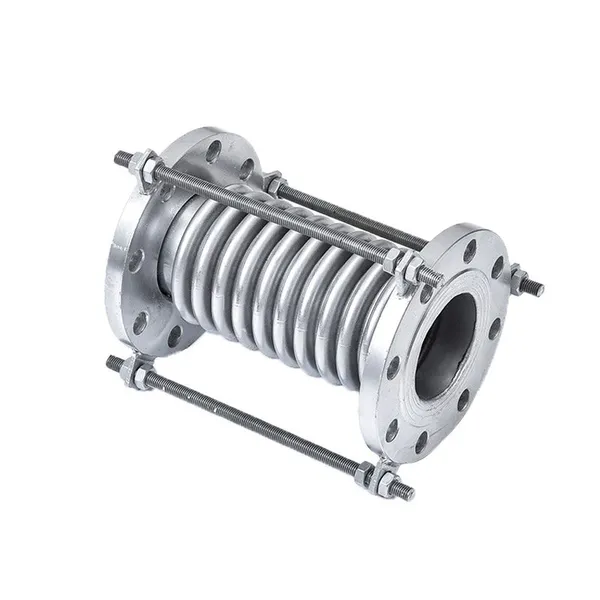 Manufacturer Direct Sales Flange Type Pull Rod Stainless Steel Corrugated Compensator Metal Expansion Joint