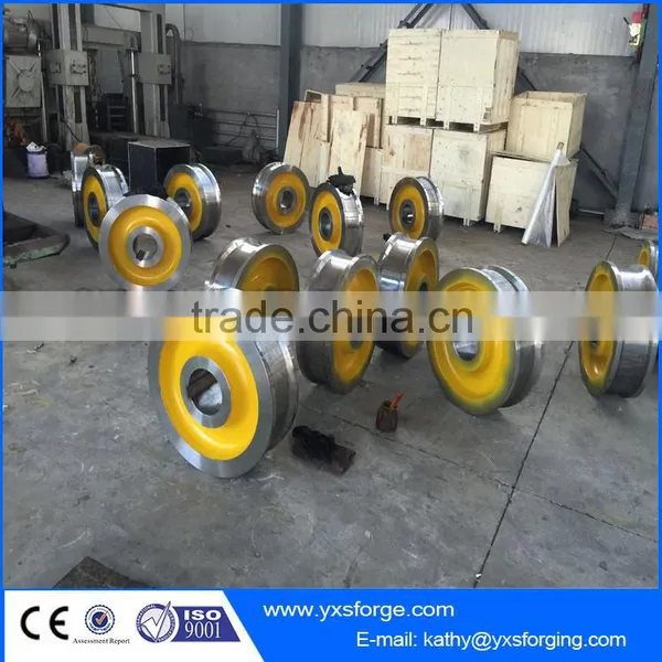 Single-beam Overhead Monorail Hoist Crane Wheels photo-2