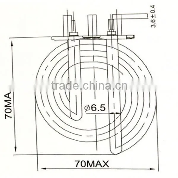 Cheapest 220v Electric Heating Element for Kettle Hot Sell photo-2