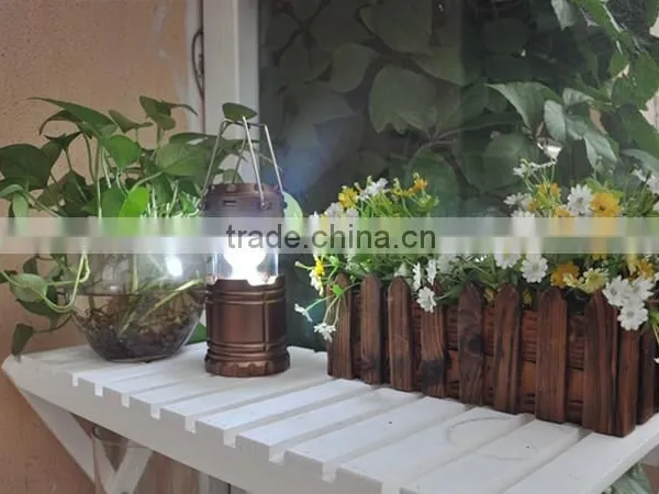 (120375) Solarbright Manufactured Emergency 6led Rechargeable Solar Led Lantern photo-5