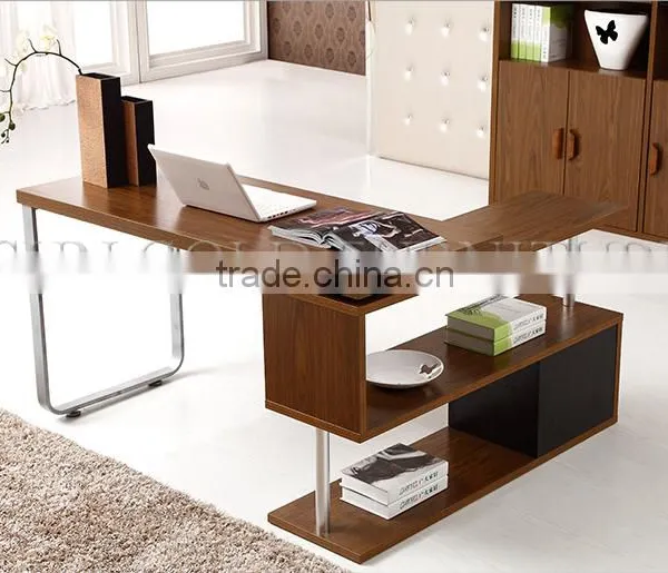 Factory Outlet Selling Office Wooden Steel Negotiation Table(SZ-ODT663) photo-5