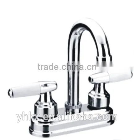 4" Chrome Plastic Bathroom ABS Faucet photo-3