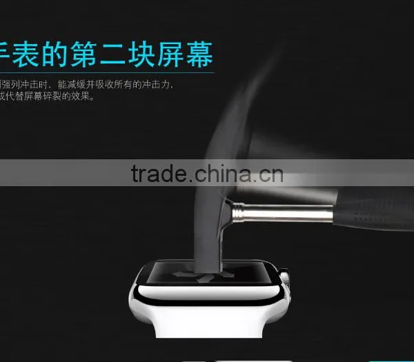 Original Benks 0.2MM 2.5D Ultra Thin Magic KR Anti Burst Tempered Glass Screen Protector For 38MM Apple Watch MT-3918 photo-6