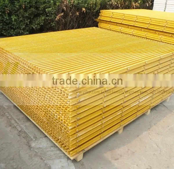 Pultruded FRP Fiberglass I Bar Grating photo-2
