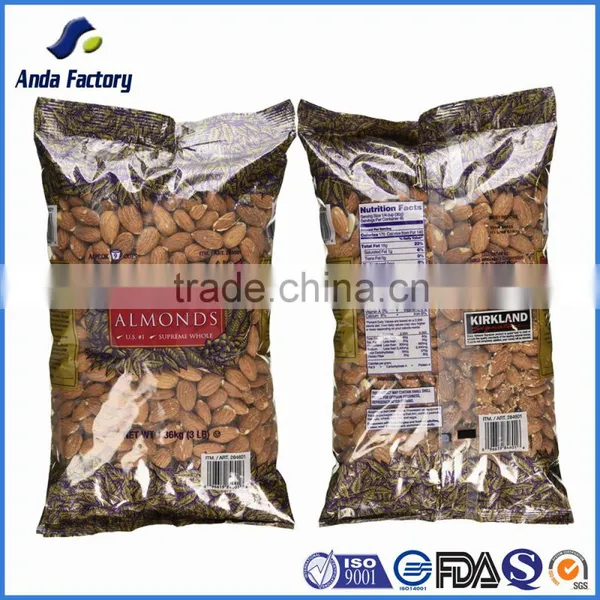 Customized Plastic Food Packaging for Nuts/melon Seeds Stand up Pouch/dried Fruit Plastic Sachet Bag photo-2