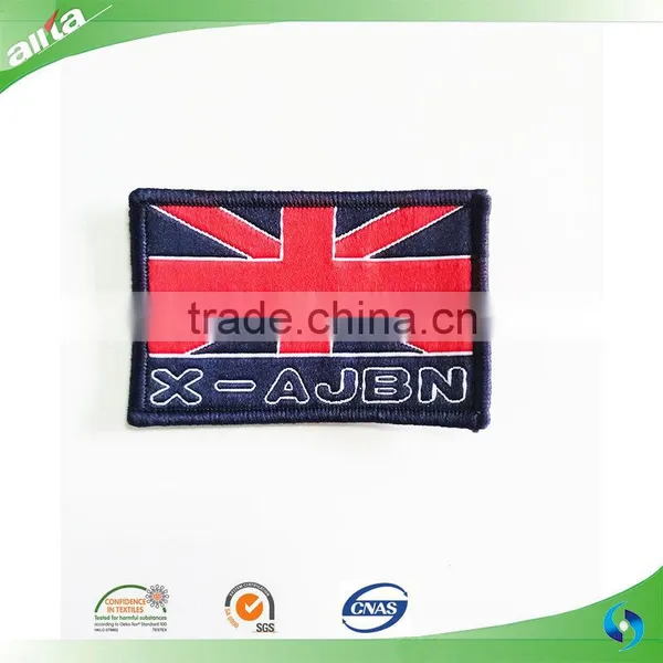 China Factory Custom Iron-on Woven Patch photo-4