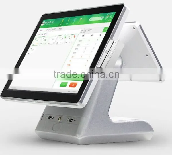 POSBW1511 Full Metal Jacket Durable 15 Inch 5 Wire Resistive Touch Screen All In One POS Machine photo-3