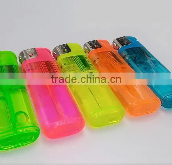 2016 Hot Sale Butane Gas Color Smoke Lighter photo-3