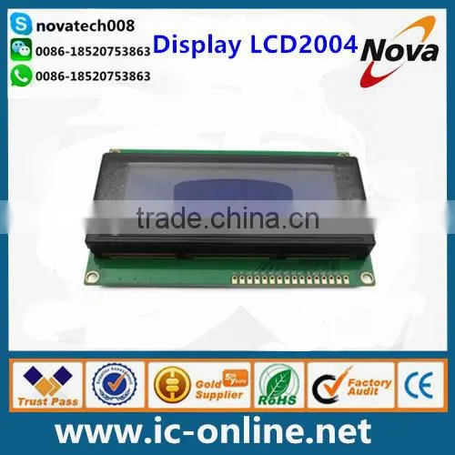 Electronics LCD Module Display Monitor Character Yellow Green Backlight Screen 20*4 20X4 5V LCD2004 2004.
