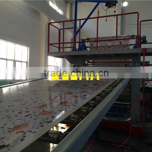 PVC Artificial Marble/imitation Stone Board Machine photo-3