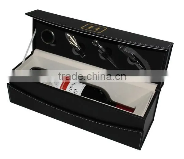 Luxury Leather Wine Case photo-3