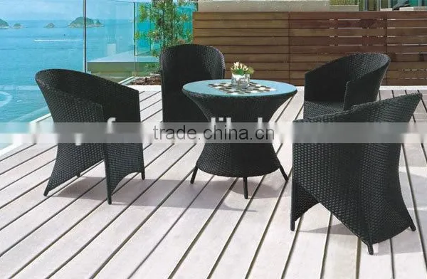 Rattan Tables and Chairs for Restaurant Used photo-2
