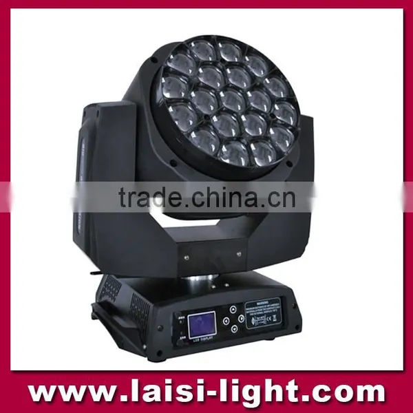 Hot Sale Disco Bar Stage Used Moving Head 19*15W LED Big Eyes Zoom Light photo-2