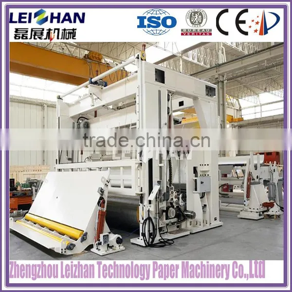 Jumbo Toilet Paper Rewinding Machine With ISO , BV
