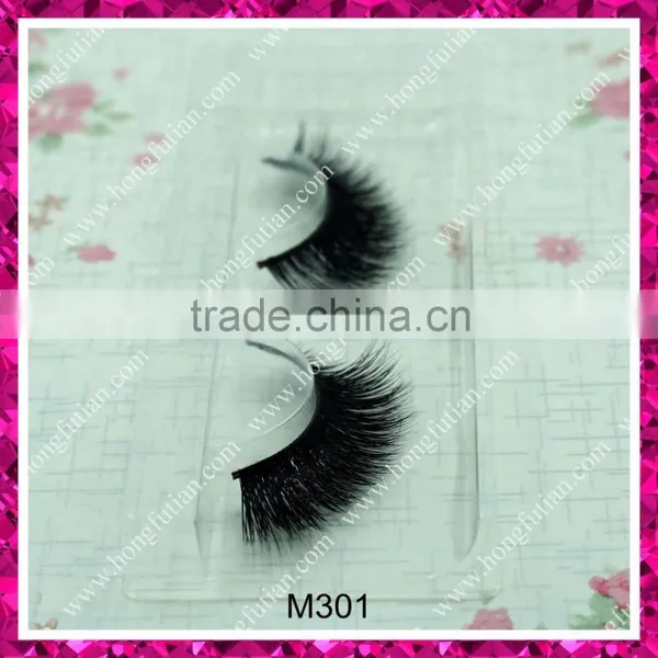 Qingdao False Eyelash Manufacturer Charming Look Mink Hair Lashes Thick Style photo-5