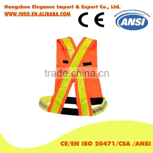 Safety Reflective Material For Clothing Police Reflective Safety Vest 3M Reflective Tape EN20471 photo-2
