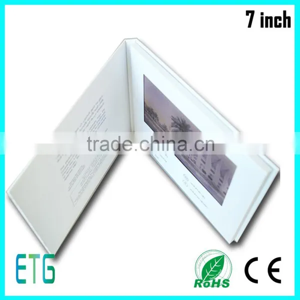 Digital Brochure With Video Greeting Card Lcd 4.3 Inch With Lcd Video Brochure Card photo-3