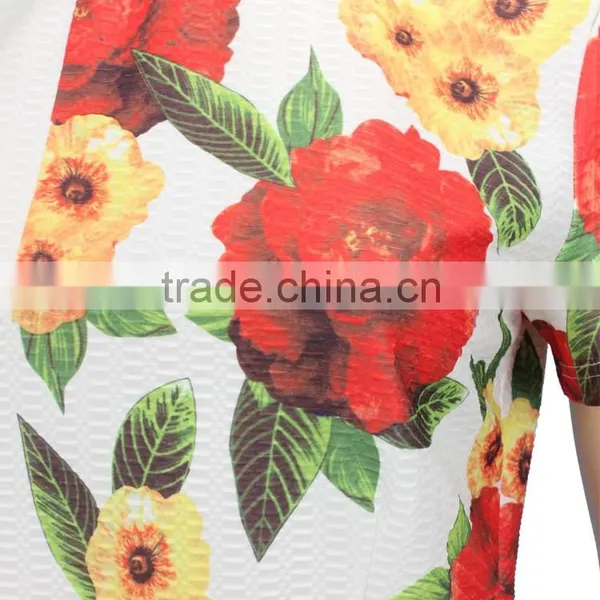 2015 Newest Design Women Suit Printed Elegant ol Ladies Suit photo-6